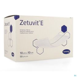 Hartmann Zetuvit Non Stériles 10x10 413860/1 50 Pièces