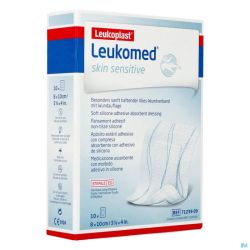 Leukomed Skin Sensible. 8cmx10cm 10