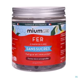 Miumlab Fer Gommes S/sucre 42