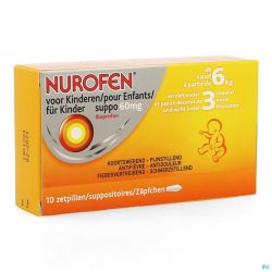 Nurofen Enfants 10 Suppositoires 60 Mg