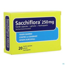 Sacchiflora 250mg Gélules Dur 20 Blister