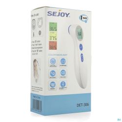 Sejoy thermomètre Infrarouge Sans Contact