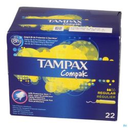Tampax Compak Regular 22 Pièce