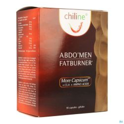 Chiline Fatburner Abdo Men Gélules 90