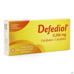 Defediol 0,266mg 10 Capsules Molles