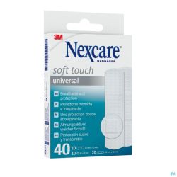 Nexcare 3m Soft Touch Universal Assort. Strips 40