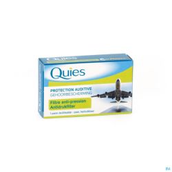 Quies Bouchons Oreilles Avion Adulte 2 Pièces