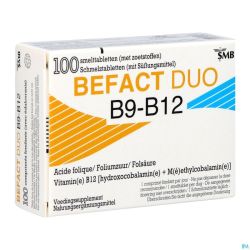 Befact Duo Comprimé Sublingual 100