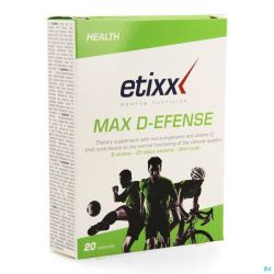 Etixx Max D-efense Gélules 20