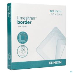 l-mesitran Compresse Border 10x10cm 5