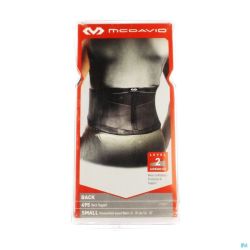 Mcdavid Lightweight Back Support Black S 495