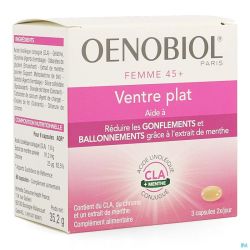 Oenobiol Femme 45+ Ventre Plat 60 Gélules