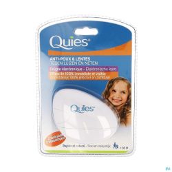 Quies Peigne Electronique Antipoux et Lentes