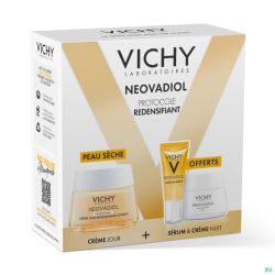 Vichy Coffret Neovadiol Péri-Ménopause pour Peaux Sèches 3 Produits + Trousse Gratuite