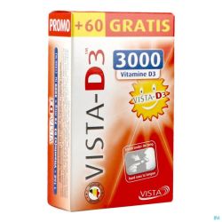 Vista D3 3000 Promo Comprimés Fondants 120 + 60 Gratuits