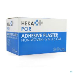 Hekapor Bande Adhesive Non-tis. 5mx5cm Roul 12