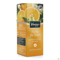 Kneipp Huile Bain Orange Tilleul 100ml