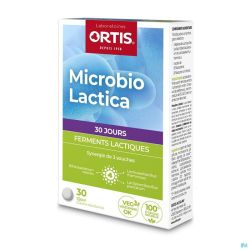 Ortis Microbio Lactica Comprimés 30