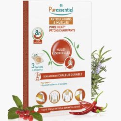 Puressentiel Articulation Boite de 3 Patchs Chauffants Promo 3+3 Gratuits