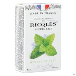 Ricqles Alcool De Menthe 30 Ml