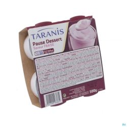 Taranis Pause Dessert Fraise 4x125g 4690