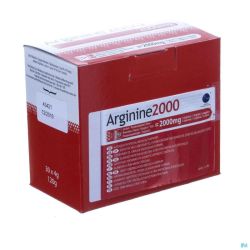 Arginine 2000 Poudre Sachets 30x4g