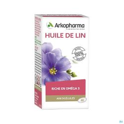 Arkogelules Huile De Lin Gélules 45