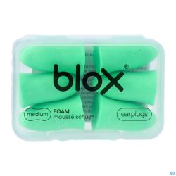 Blox Mousse Medium Vert Bouch. Oreille 3 Paires