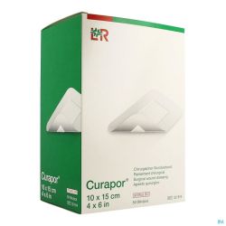 Curapor Pans Chirurg. Steril 15cmx10cm 50 32914