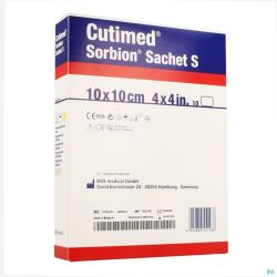 Cutimed Sorbion Sachets S 10x10cm 10
