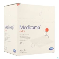 Hartmann Medicomp St 10x10 6pl 25x2 Pièces