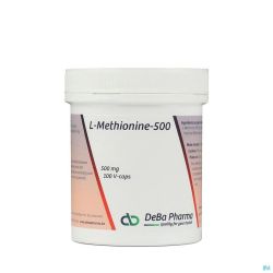 L-methionine + B6 Deba 100 Gélules 500 Mg