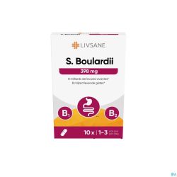 Livsane S. Boulardii 398mg Gélules 10