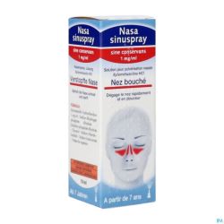 Nasasinuspray 1mg/ml Sine Conservans 10ml