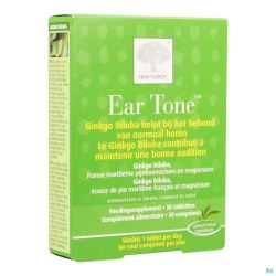 New Nordic Ear Tone Audition Equil. Nerfs Comprimés 30