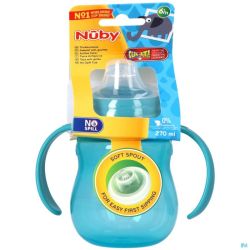 Nuby Gobelet A/goutte Anses 6m+ 270ml