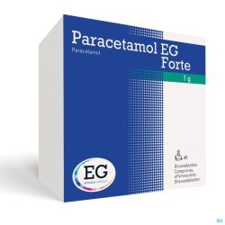 Paracetamol Eg 1000mg Comprimés Effervescents 40x1000mg