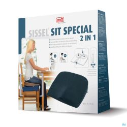 Sissel Coussin Sit Special 2 En 1 Gris 1