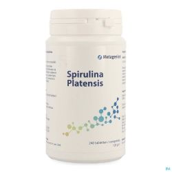 Spirulina Platensis Comprimés 240x500mg Metagenics