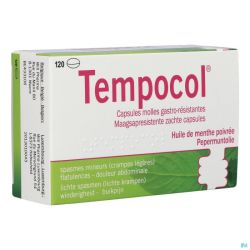 Tempocol Gastrorésistant Capsules Molles 120 X 182mg