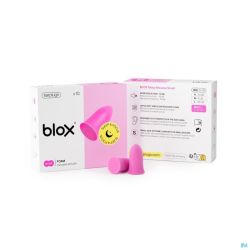 Blox Sleep Mousse Small Rose 5 Paires