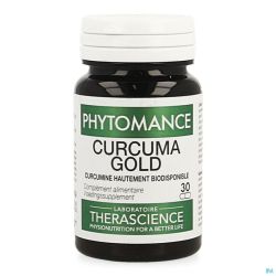 Curcuma Gold Gélules 30 Phytomance Pt272