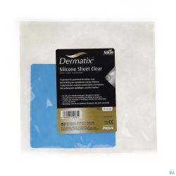 Dermatix Silicone Sheet Clear 13x13 Cm 1