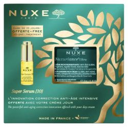 Nuxe Coffret Nuxuriance Ultra Crème Jour 50ml + Super Sérum 5ml Gratuit Prix Permanent