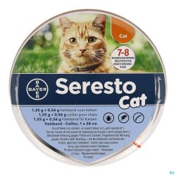 Seresto Chat 1,25g +0,56g Collier