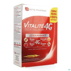 Vitalite 4g Forte Pharma  30 Ampoules