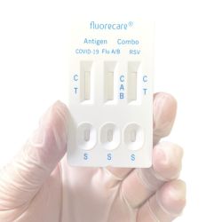 Fluorecare Test Antigénique Combiné Grippe - Covid - Bronchiolite