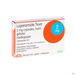 Loperamide Teva 20 Gélules 2 Mg