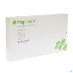 Mepilex Ag 10x21cm 287221 5 Pièce