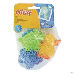 Nûby Jouets de bain arroseurs : Crocodile, Eléphant et Canard - 4m+      